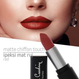 Pierre Cardin Matte Chiffon Touch Lipstick – Red – 11202